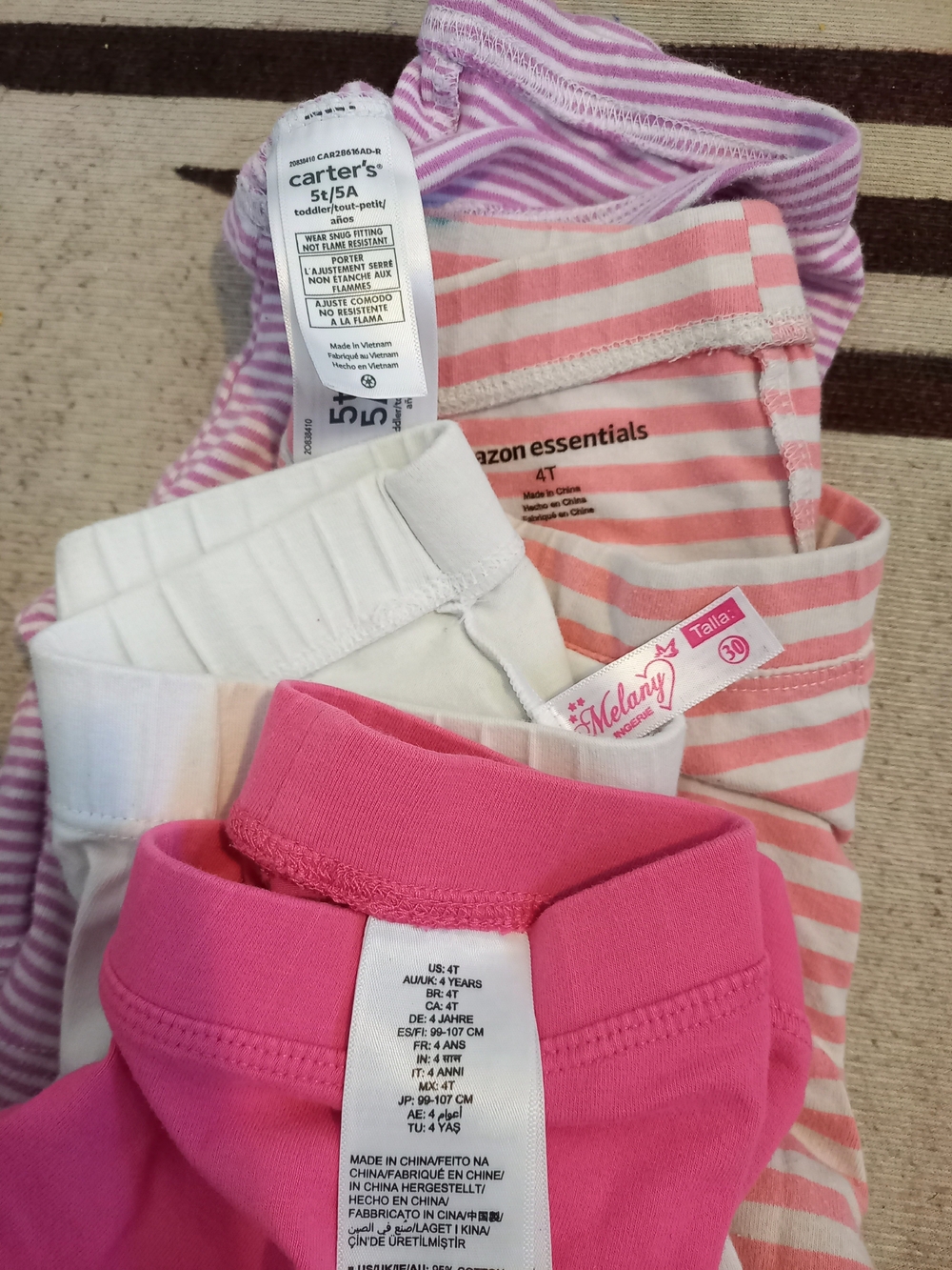 Girls' Cartwheel Shorts Multi-Pack - Picture 4 of 4